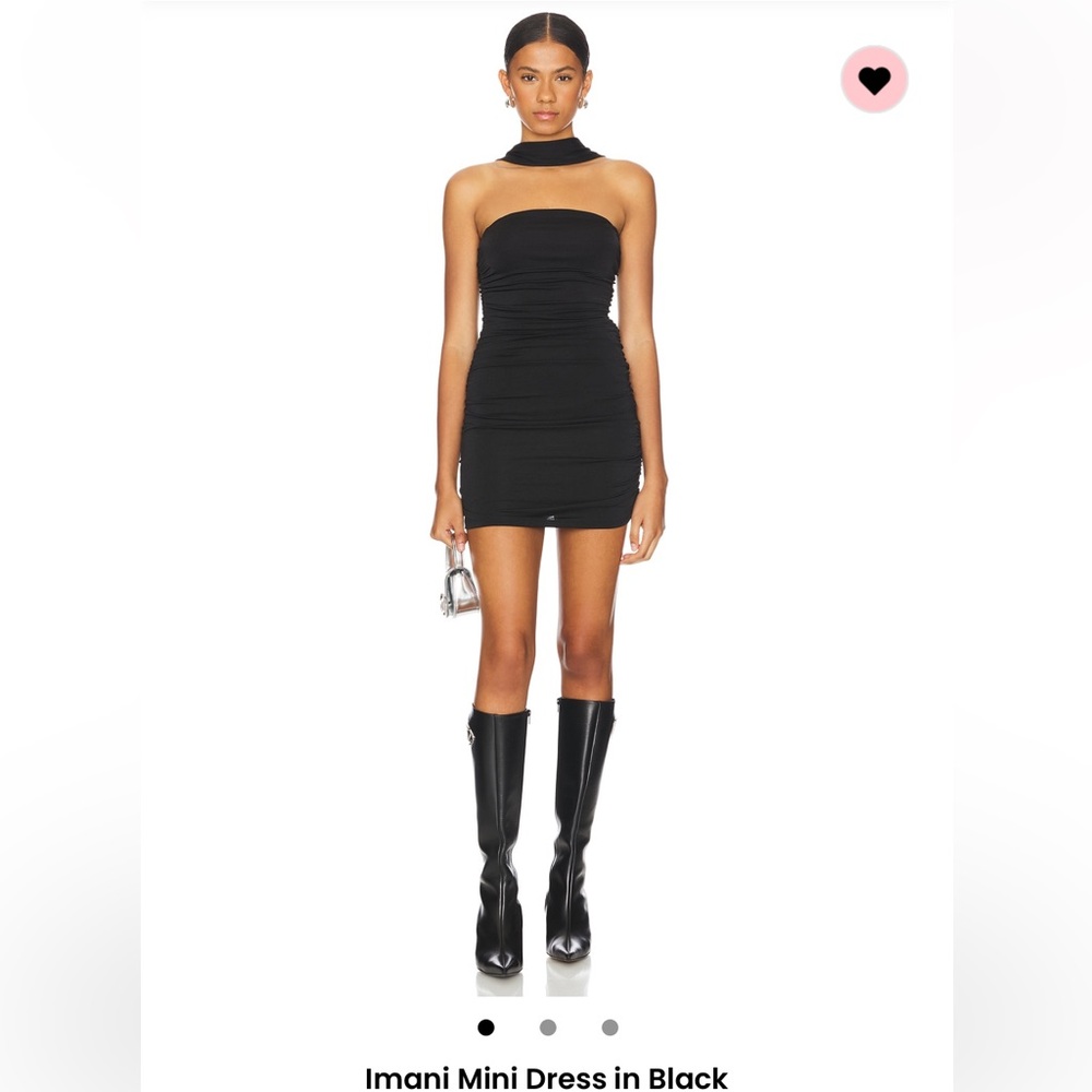 Revolve: Imani mini black dress